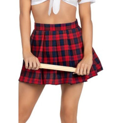 Leg Avenue - Costume Collégiale Classique Rouge M/L